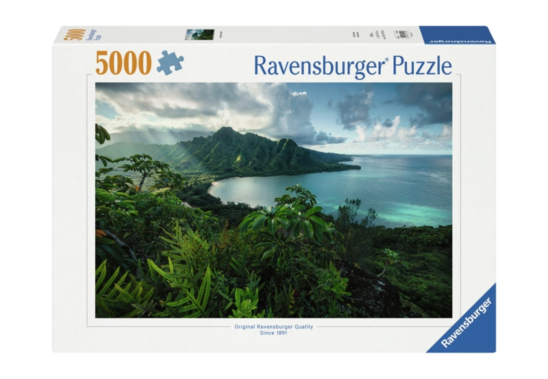 Ravensburger pussel - Hawaiian Viewpoint 5000 bitar