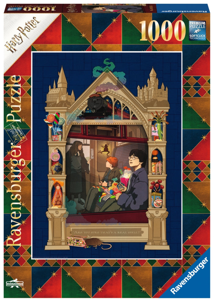 Ravensburger pussel - Harry Potter At Hogwarts 1000 bitar