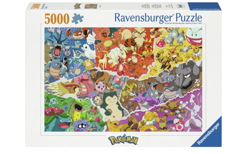 Ravensburger pussel - Pokémon Allstars 5000 bitar