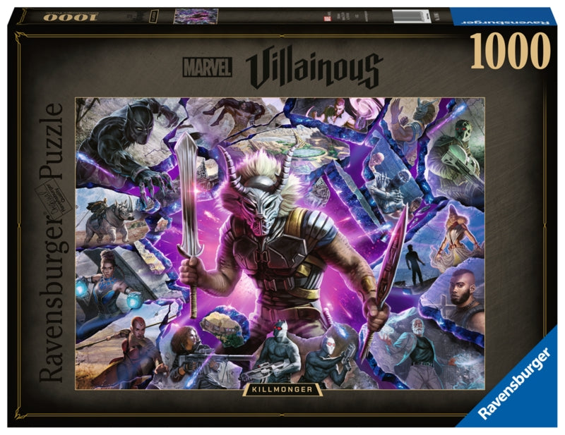 Ravensburger pussel - Villainous: Killmonger 1000 bitar