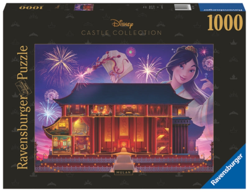 Ravensburger pussel - Disney Castles Mulan 1000 bitar