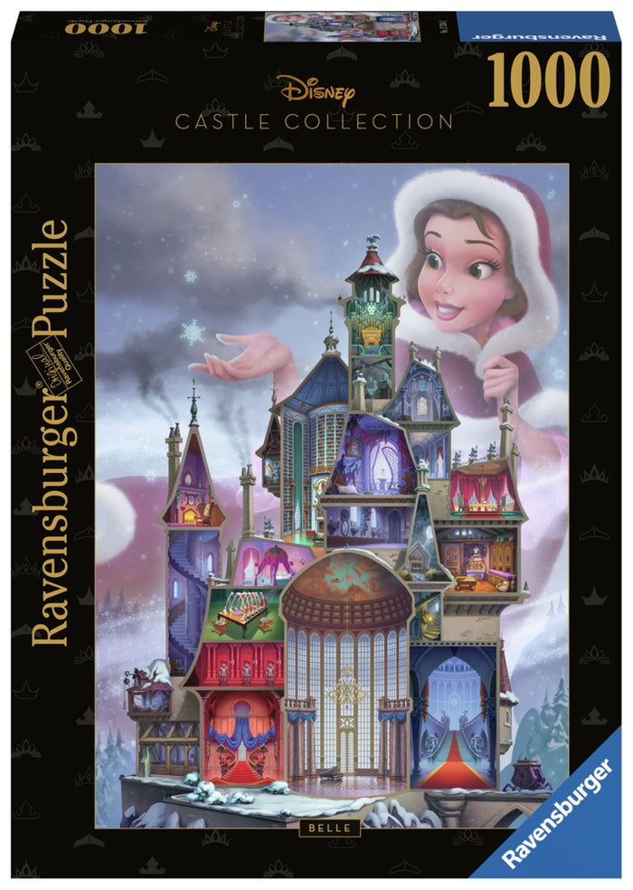 Ravensburger pussel - Disney Castles Belle 1000 bitar