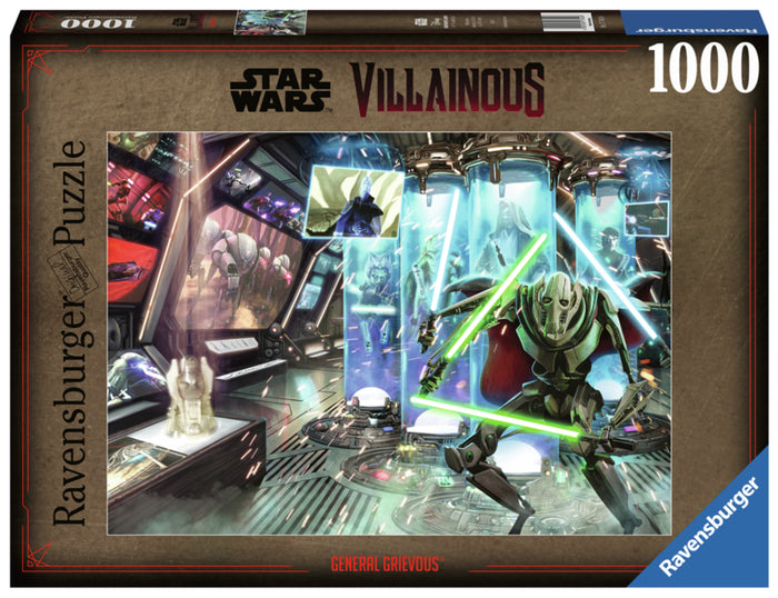 Ravensburger pussel - Star Wars Villainous General Grievous 1000 bitar