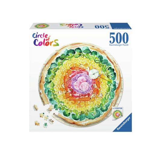 Circle Of Colors Pizza 500p
