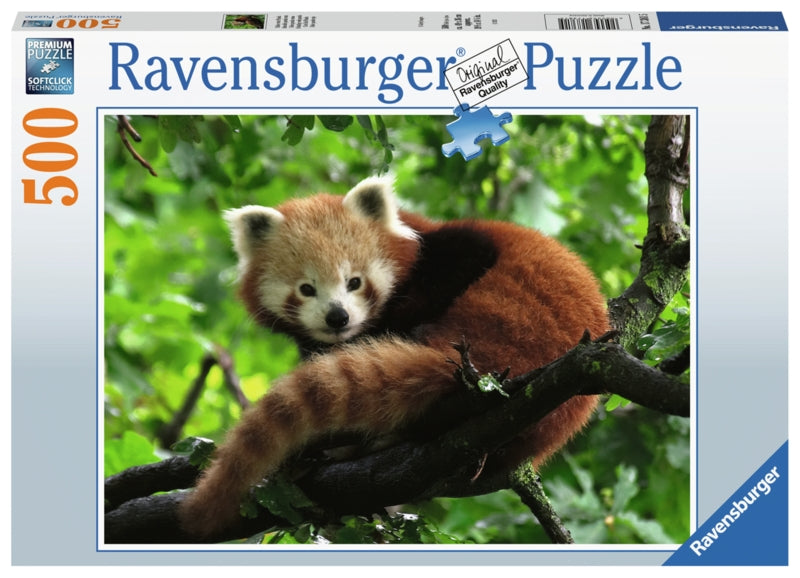 Ravensburger pussel - Red Panda 500 bitar