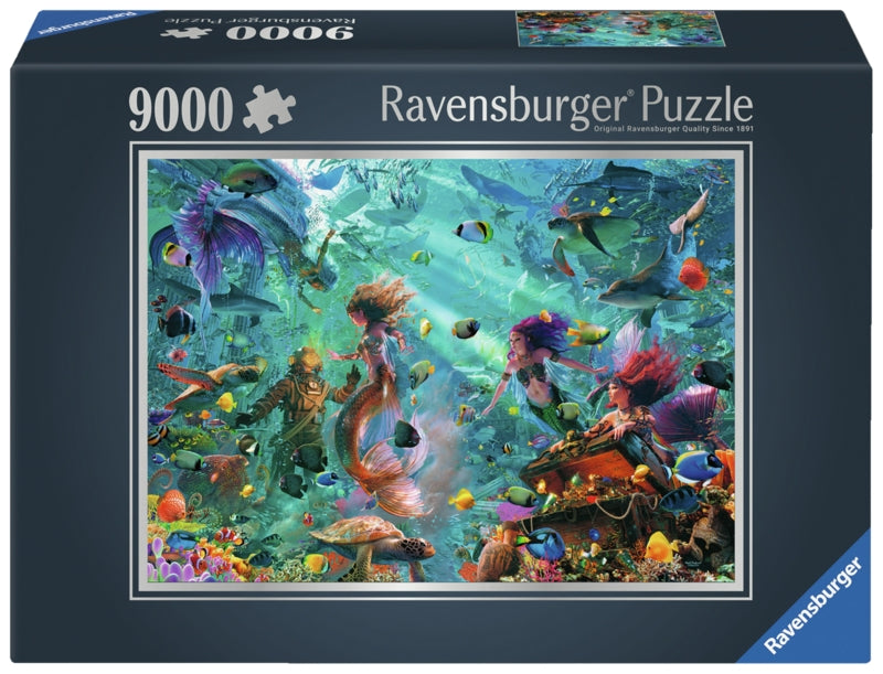 Ravensburger pussel - Kingdom Under Water 9000 bitar