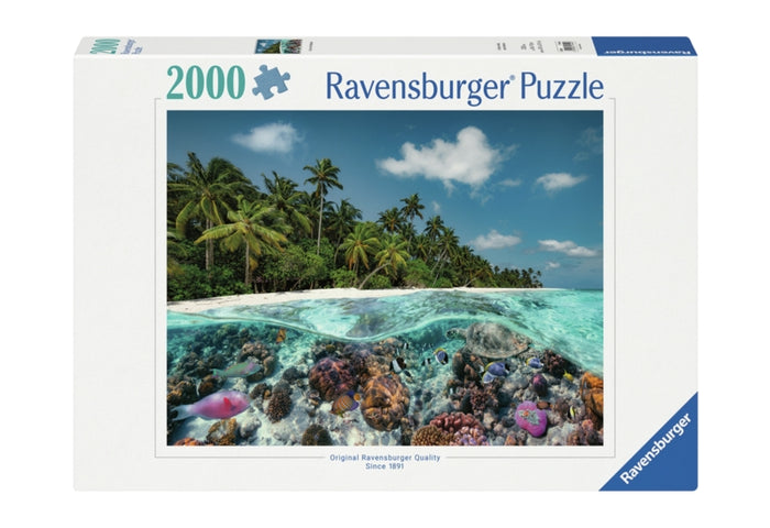 Ravensburger pussel - A Dive In The Maldives 2000 bitar