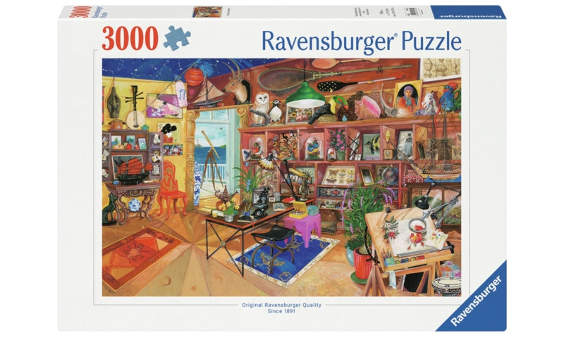 Ravensburger pussel - The Curious Collection 3000 bitar