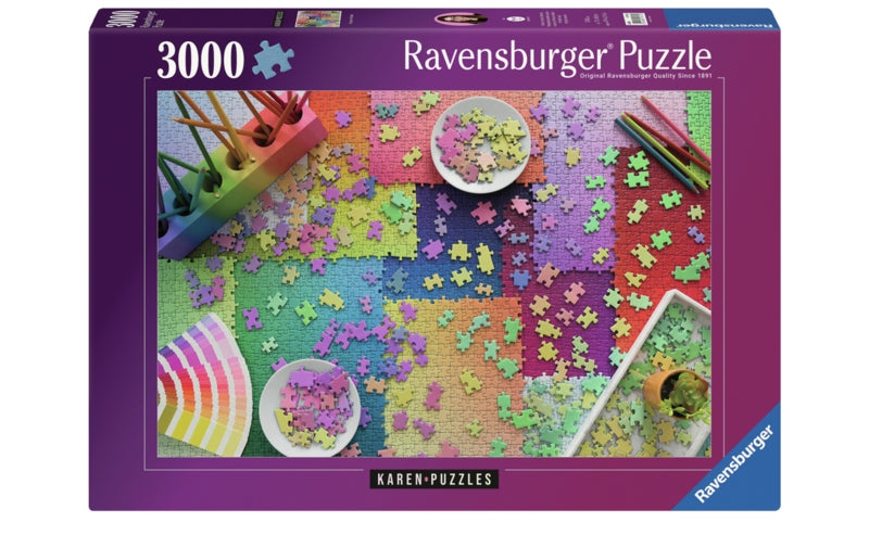Ravensburger pussel - Puzzles On Puzzles 3000 bitar