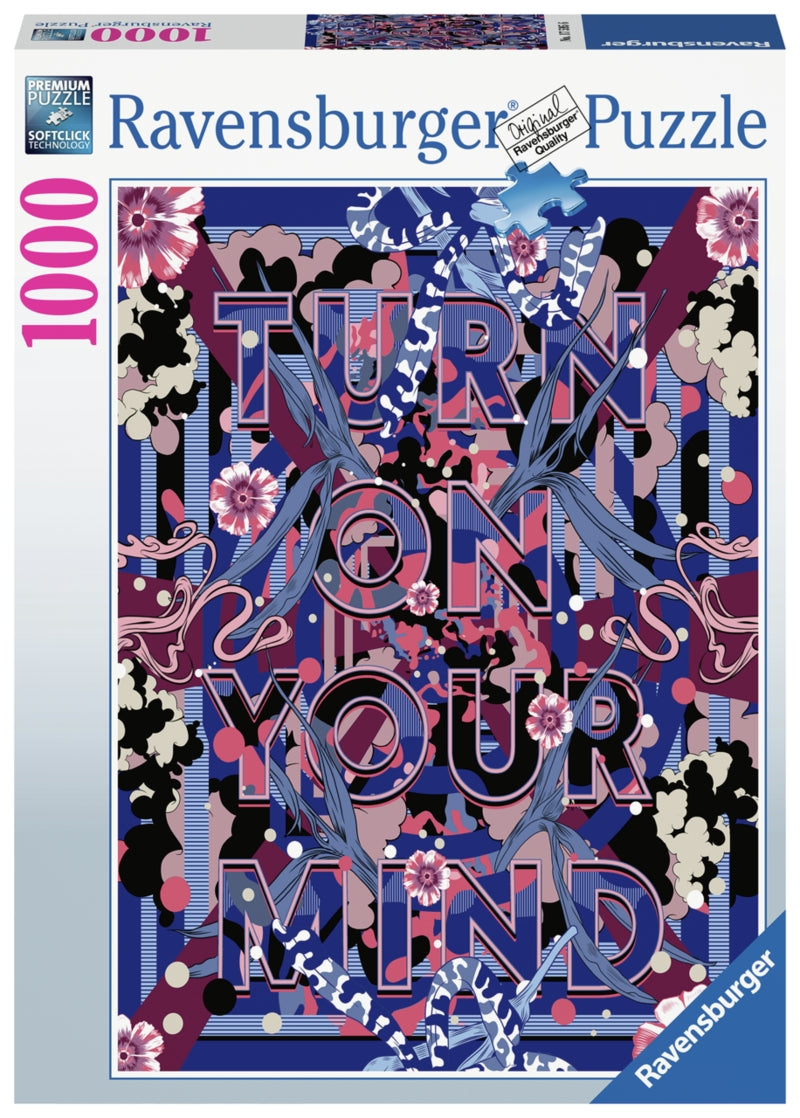 Ravensburger pussel - Turn On Your Mind 1000 bitar