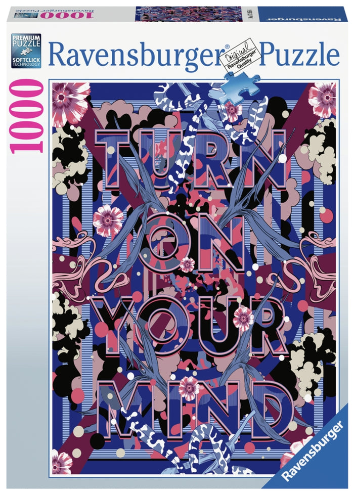 Ravensburger pussel - Turn On Your Mind 1000 bitar