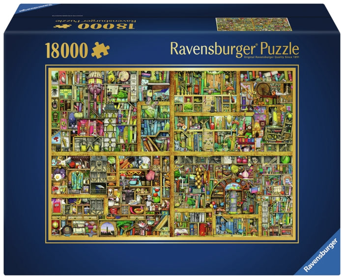 Ravensburger pussel - Magical Bookcase - 18000 bitar