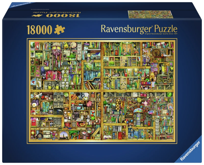 Ravensburger pussel - Magical Bookcase - 18000 bitar
