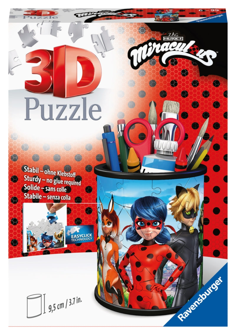 Ravensburger pussel - Miraculous Pencil Cup 54 bitar