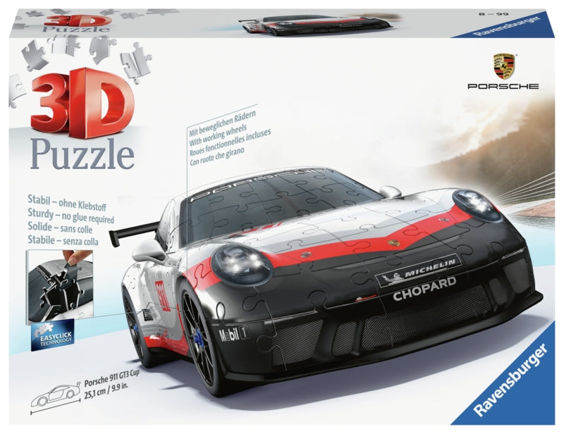 Ravensburger pussel - Porsche 911 MK2 GT3 Cup 108 bitar