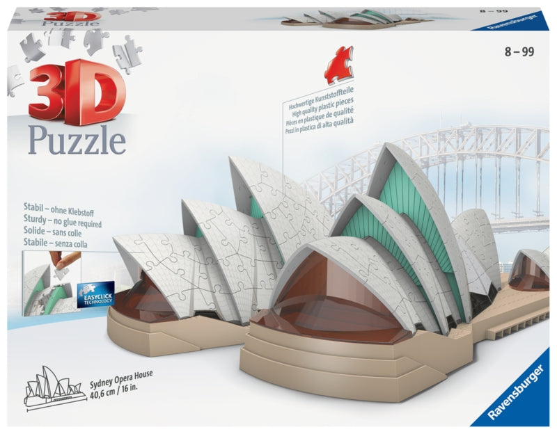 Ravensburger pussel - Sydney Opera 3D Puzzle 216 bitar