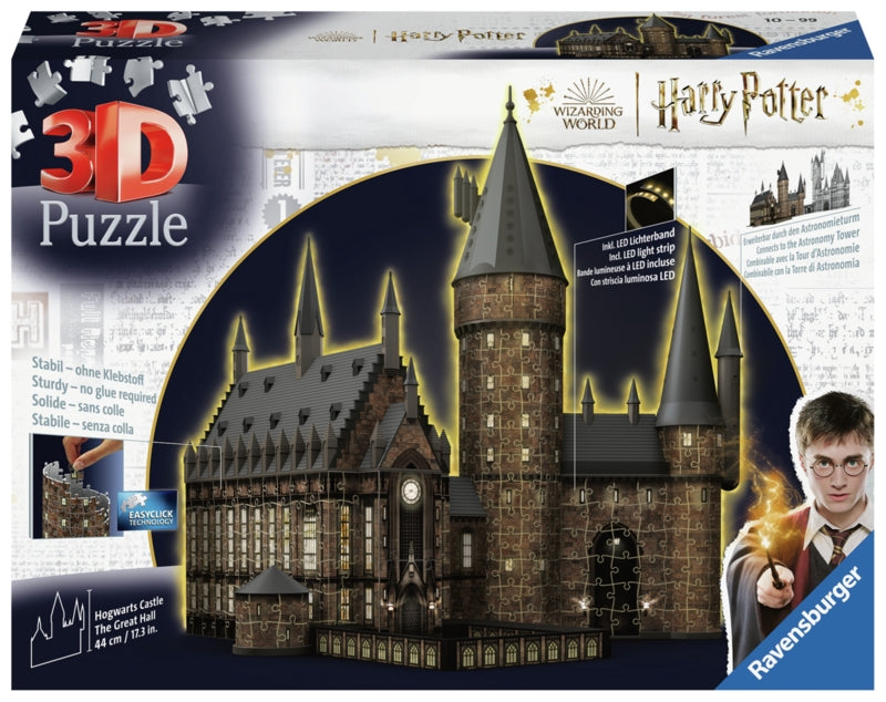 Ravensburger pussel - Hogwarts Castle Great Hall Night Edition 540 bitar