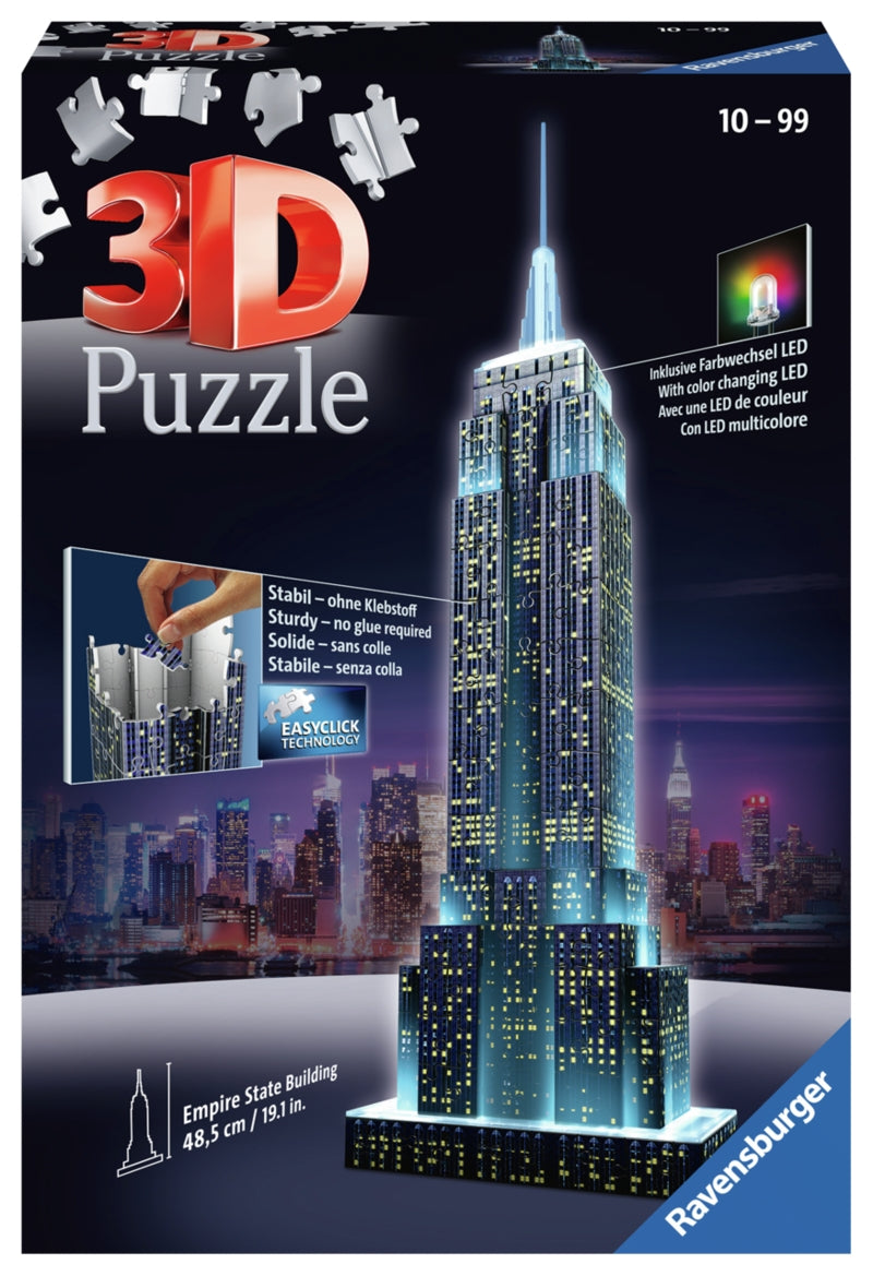 Ravensburger pussel - EmpireStateBuildingN.Ed. -216 bitar