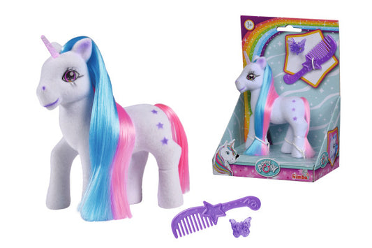 Unicorn with Colourful Hair