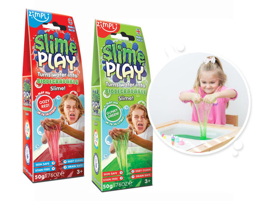 Zimpli Kids Slime Play 2-ass - Red/Green