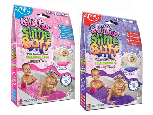 Zimpli Kids Glitter Slime Baff 2-ass (Purple/Pink)