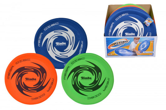 SIMBA - Mega Flying Disc, 3-ass.