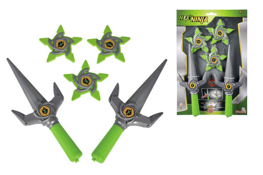 Next Ninja Knives and Stars, green