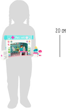 small foot - Lekhussjukhus för djur med tillbehör