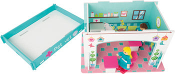 small foot - Lekhussjukhus för djur med tillbehör