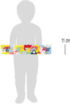 small foot - Träpussel ABC ”Educate”