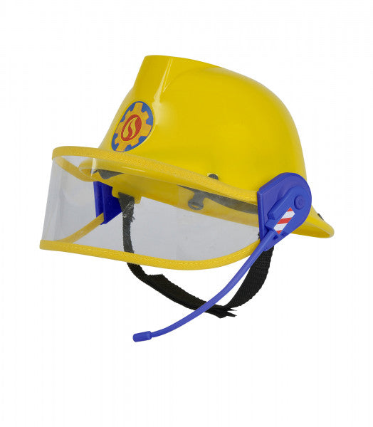 FIREMAN SAM'PLASTIC HELMET W.MICROPHONE