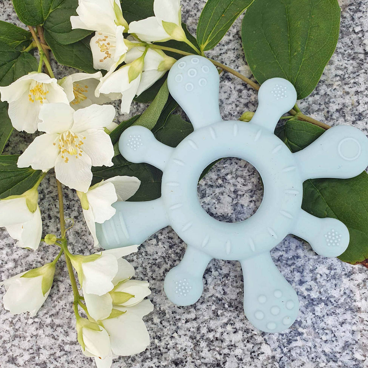 Summerville organic Baby Teether Ice Blue