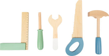 small foot Nordic arbetsbänk i trä