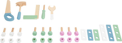 small foot Nordic arbetsbänk i trä