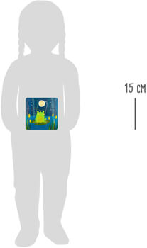 small foot Frog King lager pussel