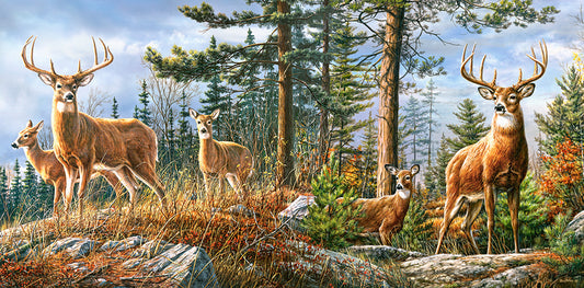 Royal Deer Family, 4000-bitarspussel