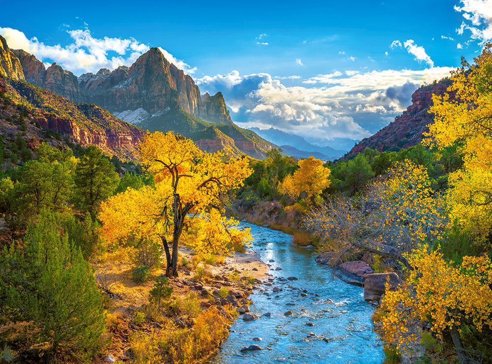 KIDEK pussel - Autumn in Zion National Park, USA, 3000 bitar