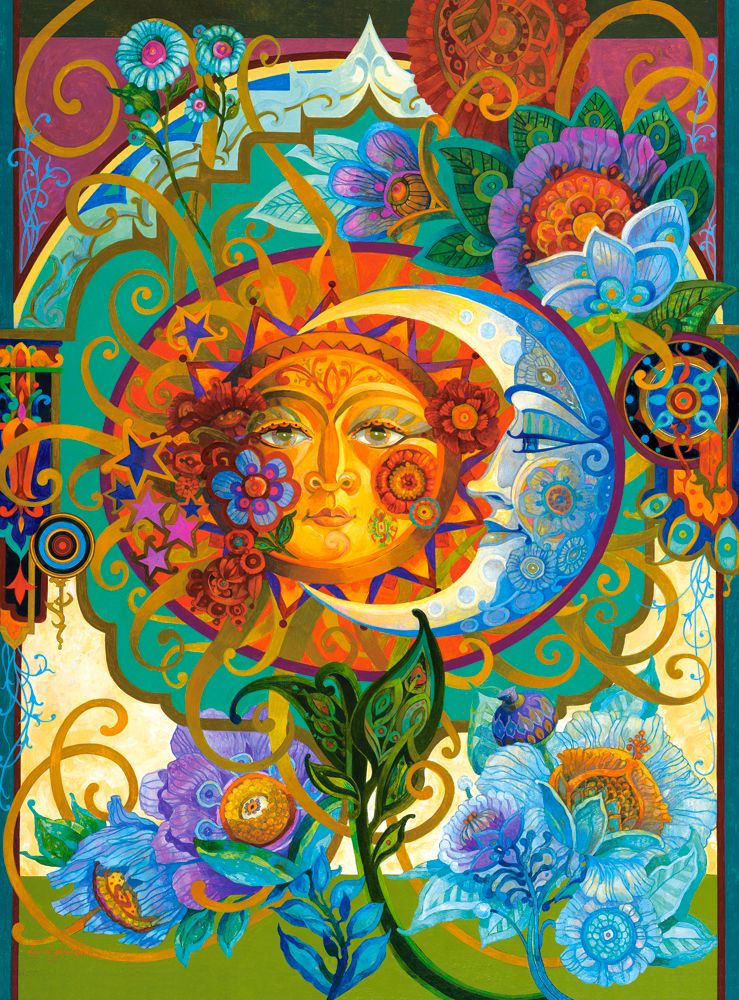 KIDEK pussel - Partnership of the Sun and The Moon, 3000 bitar