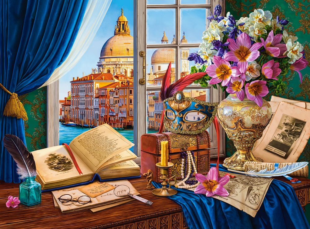 KIDEK pussel - Venetian Still Life, 2000-bitar
