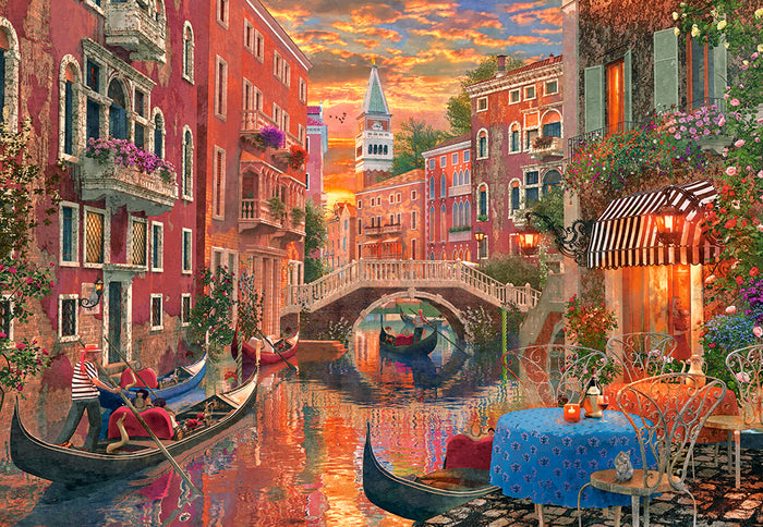 KIDEK pussel - Romantic Evening in Venice, 1500-bitar