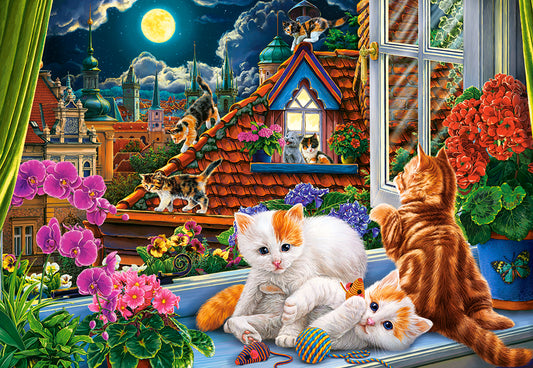 Kittens on the Roof, 1500-bitarspussel