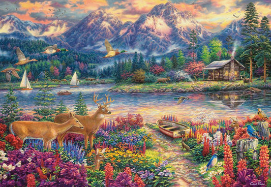 Spring Mountain Majesty, 1500-bitarspussel