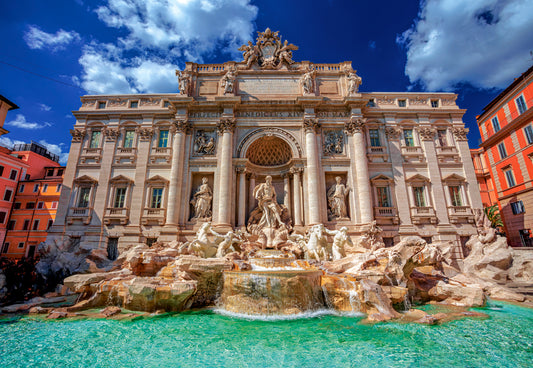The Trevi Fountain, Rome, Italy, 1500-bitarspussel