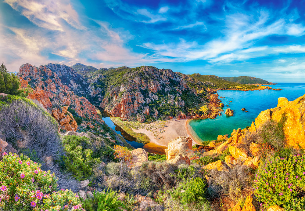 Costa Paradiso, Sardinia, Italy, 1500-bitarspussel