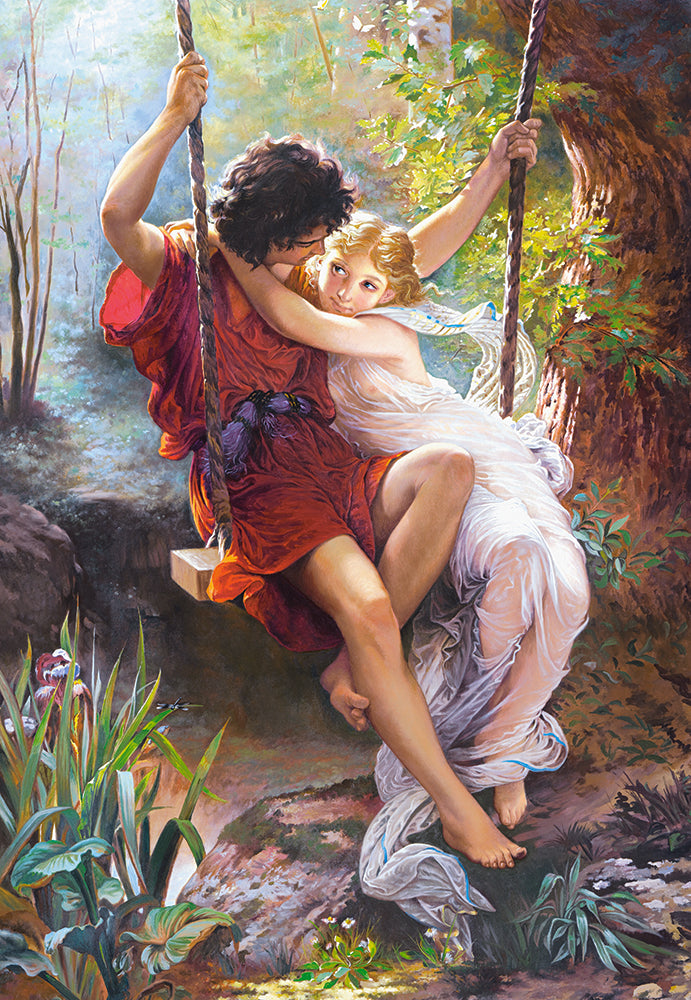 KIDEK pussel - Springtime, Pierre-Auguste Cot, 1000-bitar