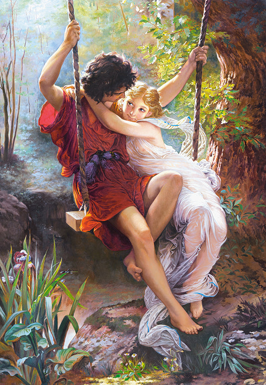 Springtime, Pierre-Auguste Cot, 1000-bitarspussel