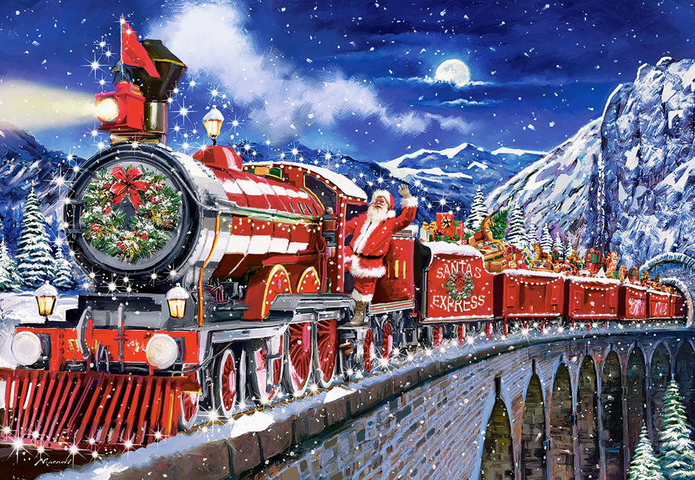 Santa's Coming to Town, 1000-bitarspussel