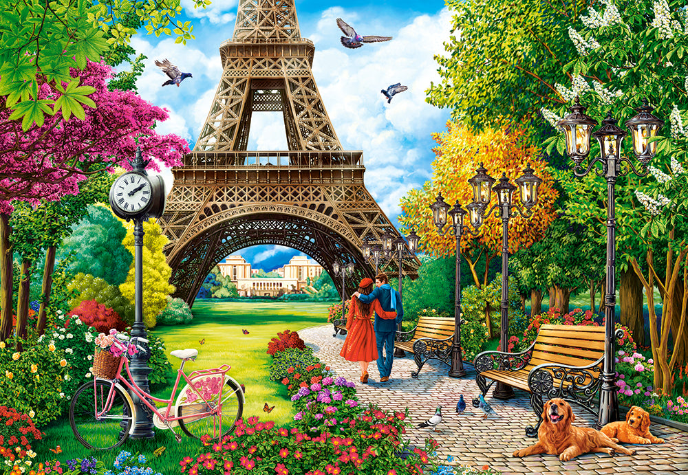 Spring in Paris, 1000-bitarspussel