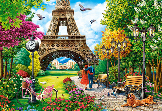 Spring in Paris, 1000-bitarspussel