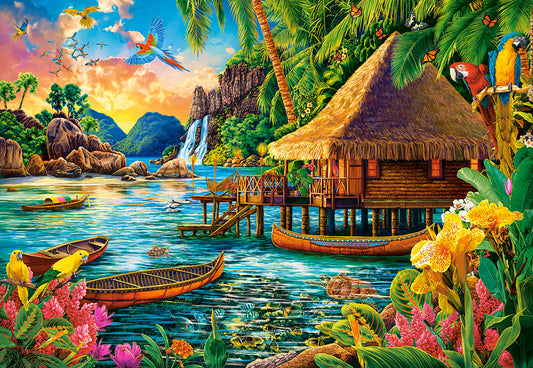Tropical Island, 1000-bitarspussel